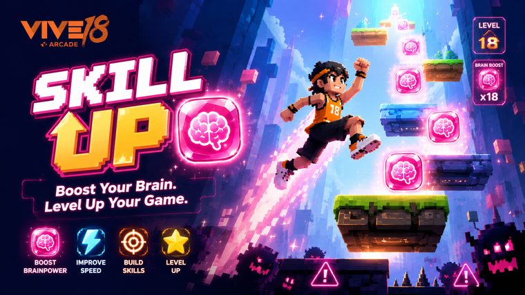 Skill Up promo art
